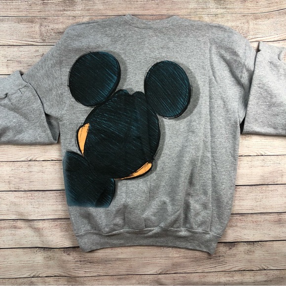 Disneyland Walt Disney World Mickey Mouse Vintage Sweatshirt - Picture 4 of 6